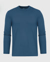 Deep Sea Blue Long Sleeve T Shirt