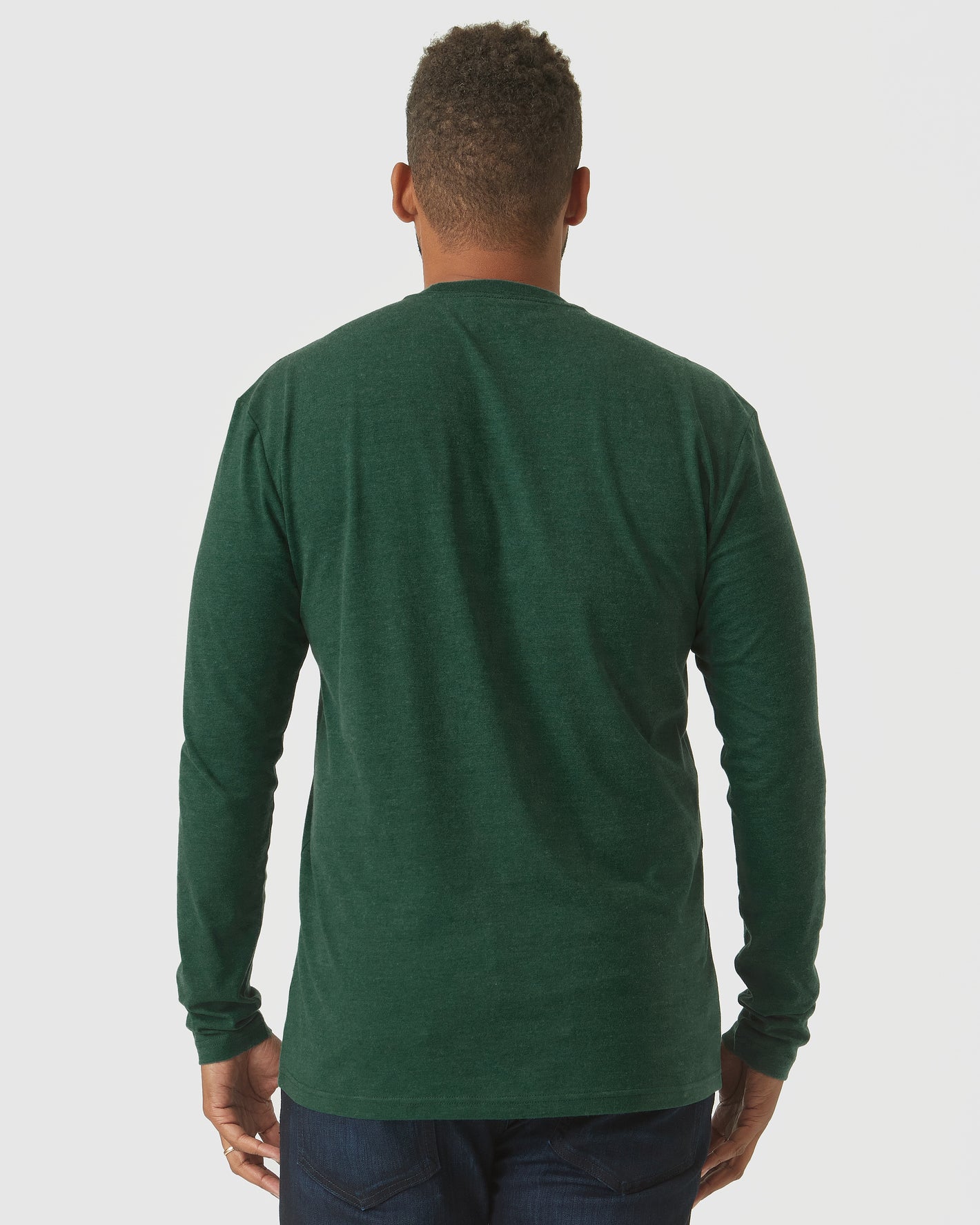 Ever Green Heather Long Sleeve T Shirt