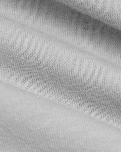 True ClassicGlacier Gray Classic Long Sleeve Crew Neck showing fine knit details.