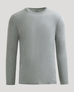 True ClassicHeather Gray Classic Long Sleeve Crew Neck