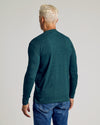 Dark Heather Seafarer Classic Long Sleeve Crew Neck