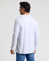 Light Heather Gray Classic Long Sleeve Crew Neck