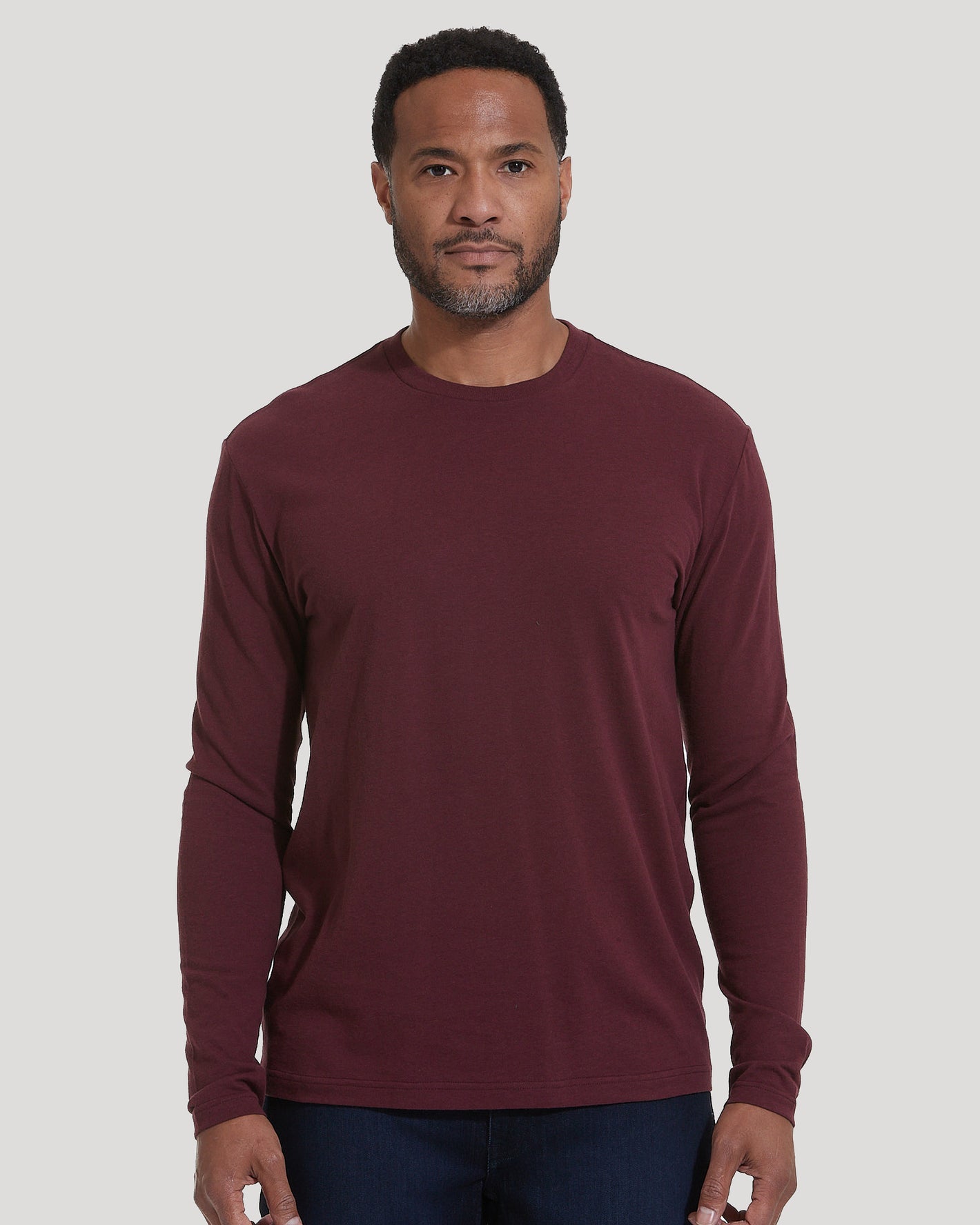 Mahogany Long Sleeve T Shirt