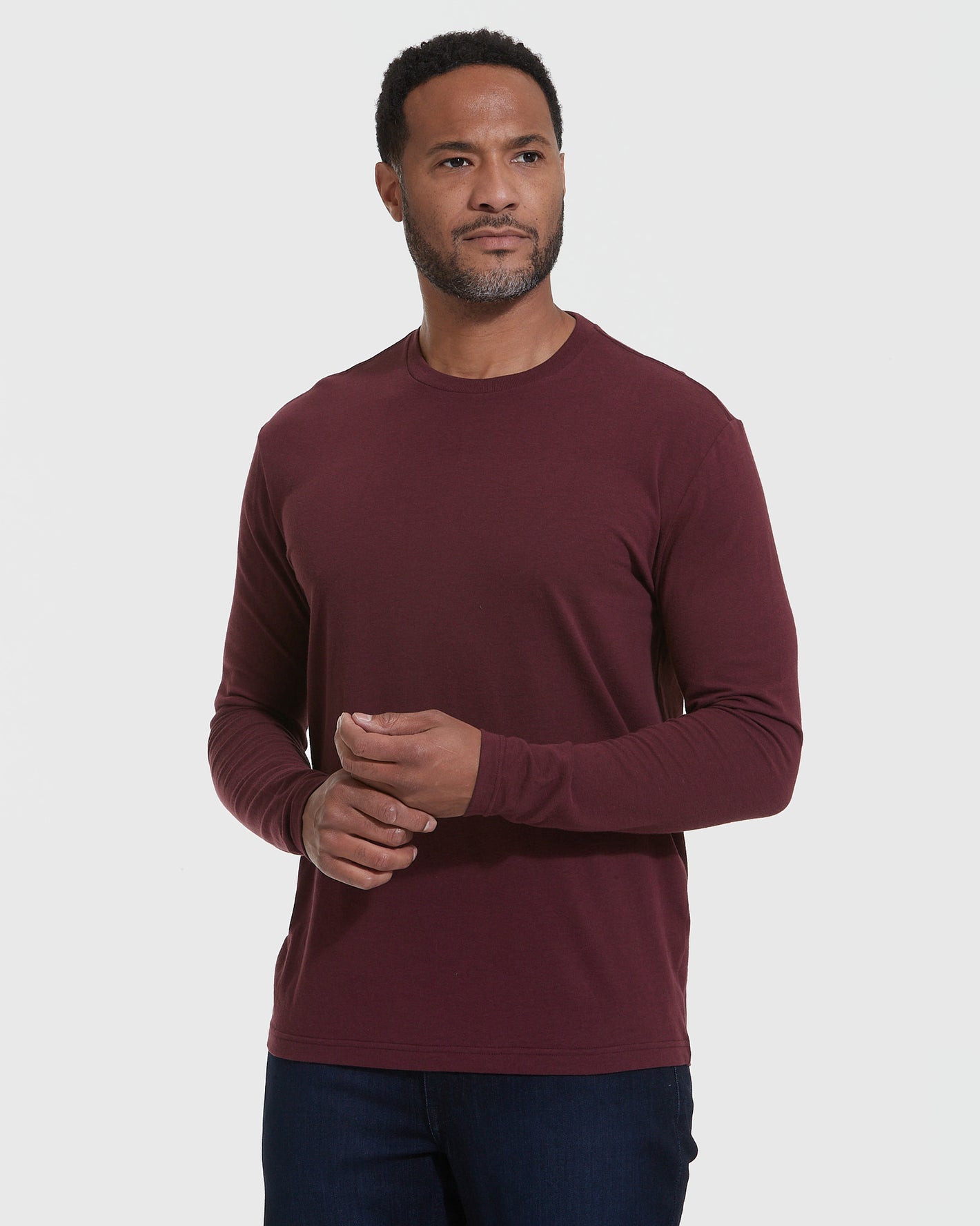 Mahogany Long Sleeve T Shirt