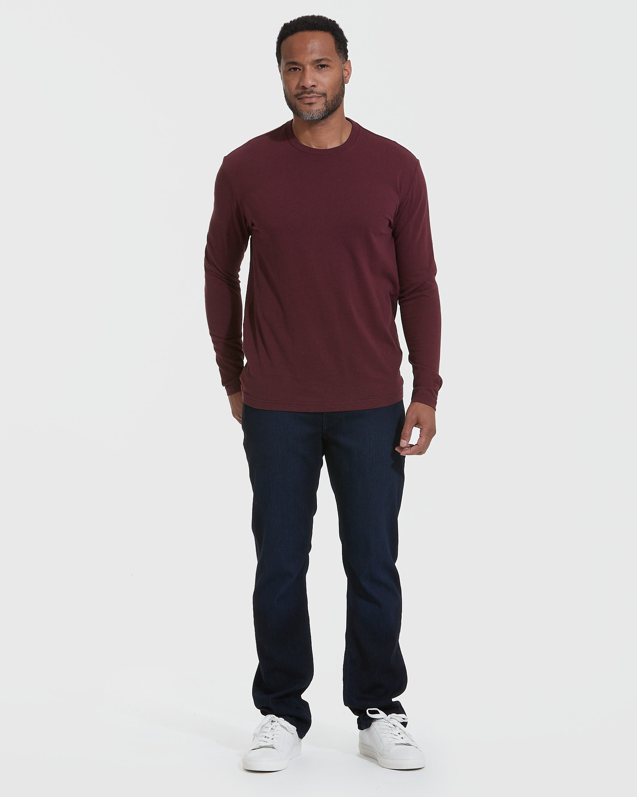 Mahogany Long Sleeve T-Shirt