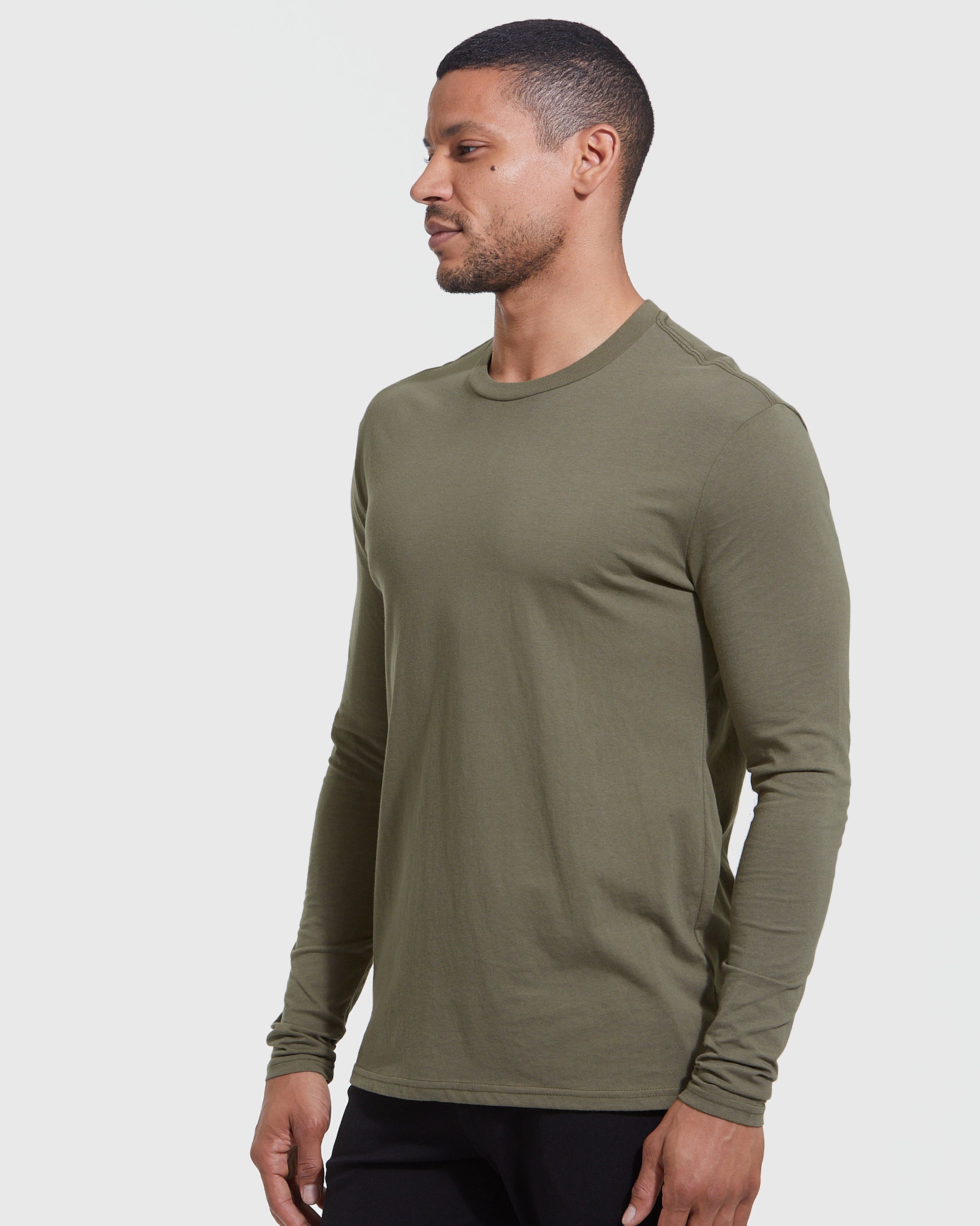Priority longsleeve shirt green