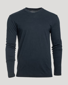 True ClassicNavy Classic Long Sleeve Crew Neck
