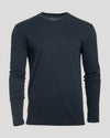 Navy Classic Long Sleeve Crew Neck