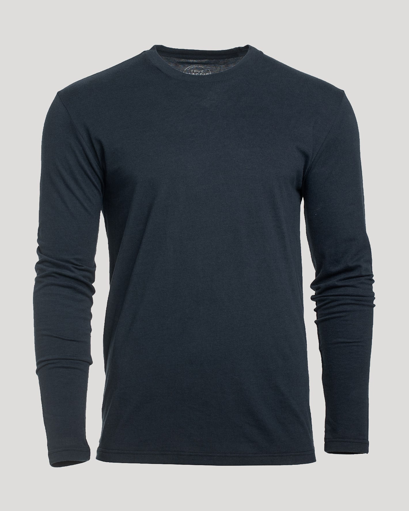 Navy Classic Long Sleeve Crew Neck