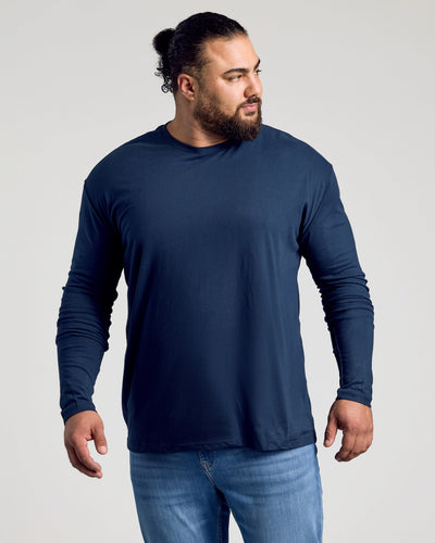 Seasonal Classic Long Sleeve Henley 6-Pack