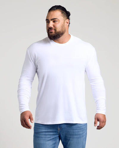 Classic Long Sleeve Crew Neck 6-Pack