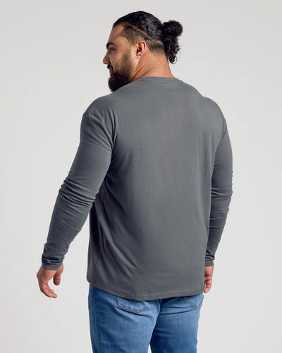 Seasonal Classic Long Sleeve Henley 6-Pack