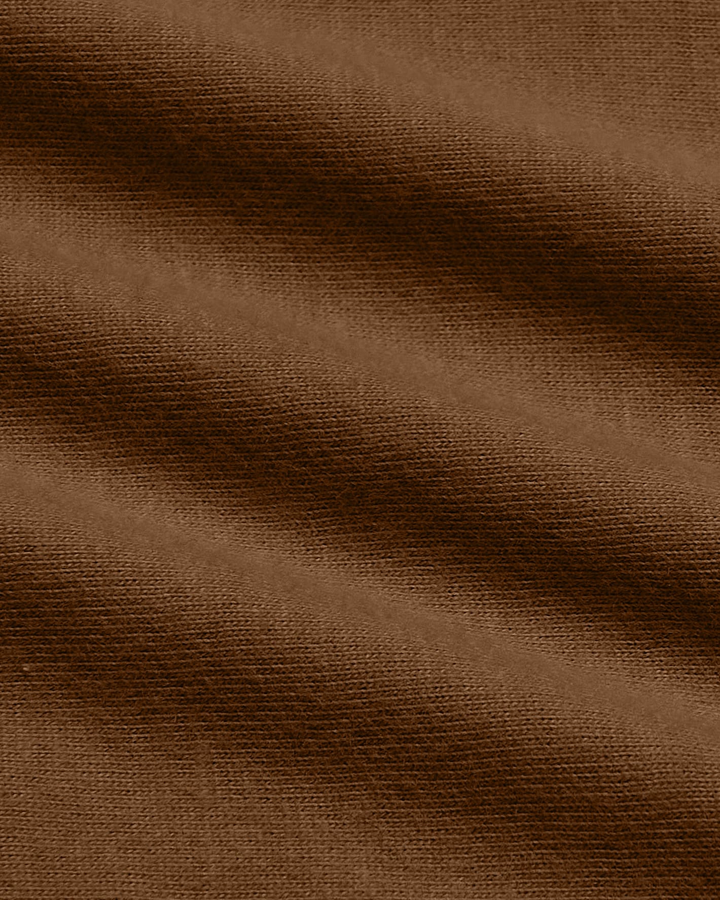 Close-up of Sepiawood Classic Long Sleeve Henley's textured fabric.