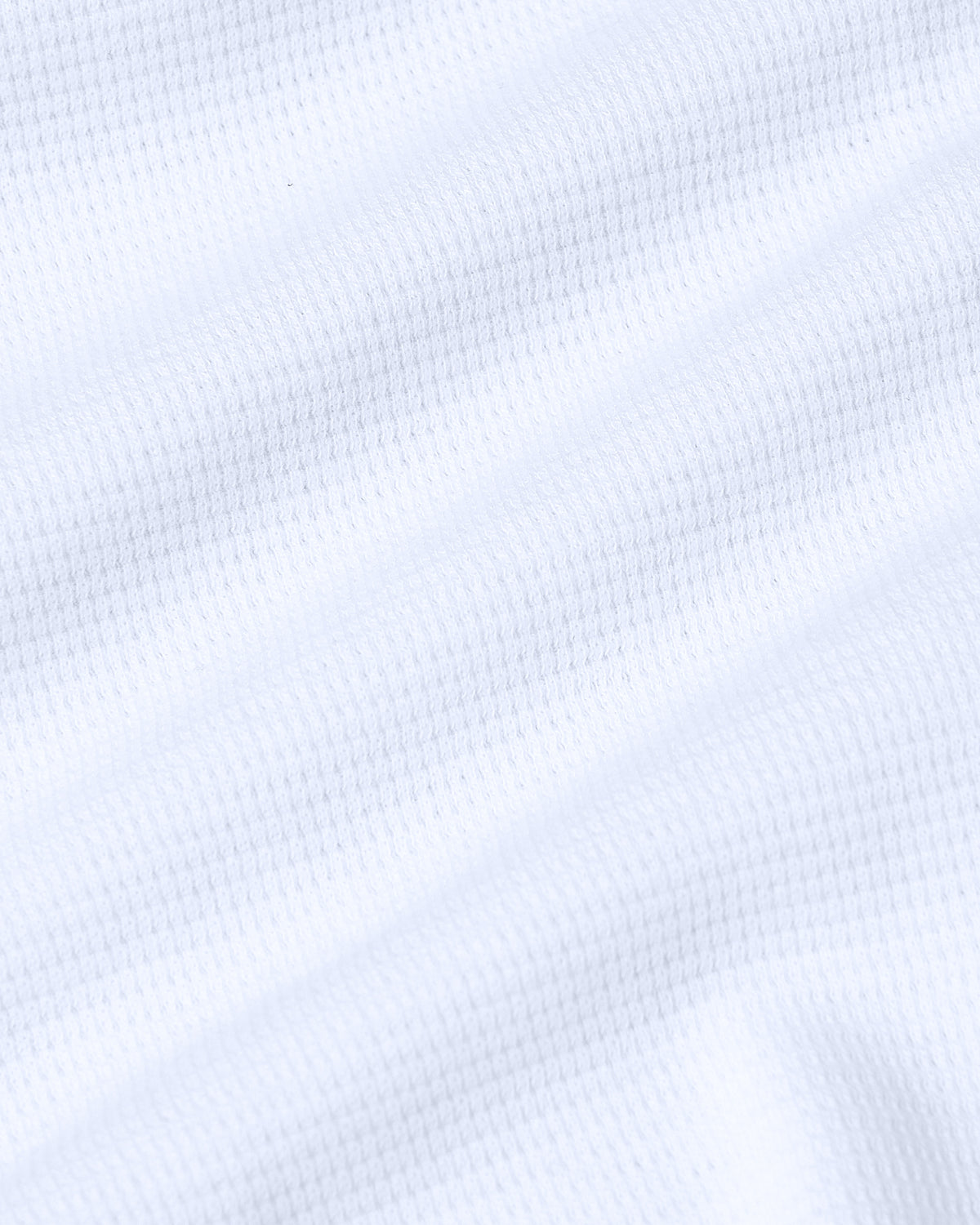 White Waffle Long Sleeve Crew Neck 3-Pack