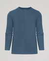 Fiord Waffle Long Sleeve Henley with a textured thermal fabric.
