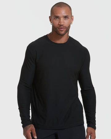 Active Long Sleeve Crew Neck T Shirt