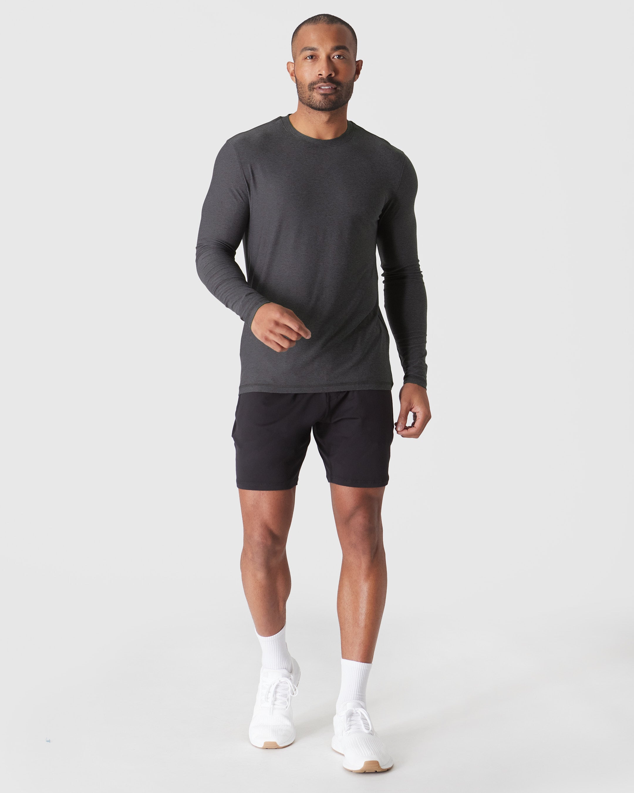 Motion Long Sleeve Active Crew 3-Pack