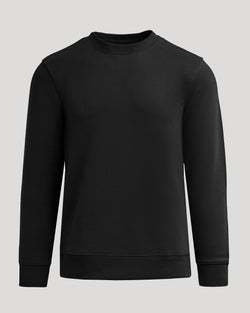 Black Fleece French Terry Pullover Crew Neck