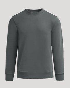 True ClassicCarbon Fleece French Terry Pullover Crew Neck