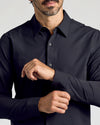 Black Commuter Long Sleeve Shirt