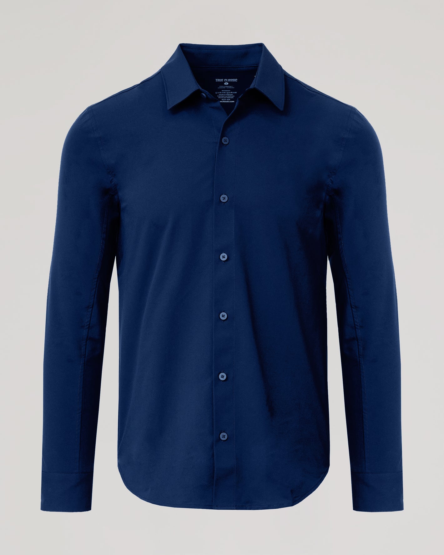 Navy Commuter Long Sleeve Button Up Shirt | Navy Commuter Long Sleeve Button Up Shirt | True Classic Navy Commuter Long Sleeve Button Up Shirt | Navy Commuter Long Sleeve Button Up Shirt | True Classic
