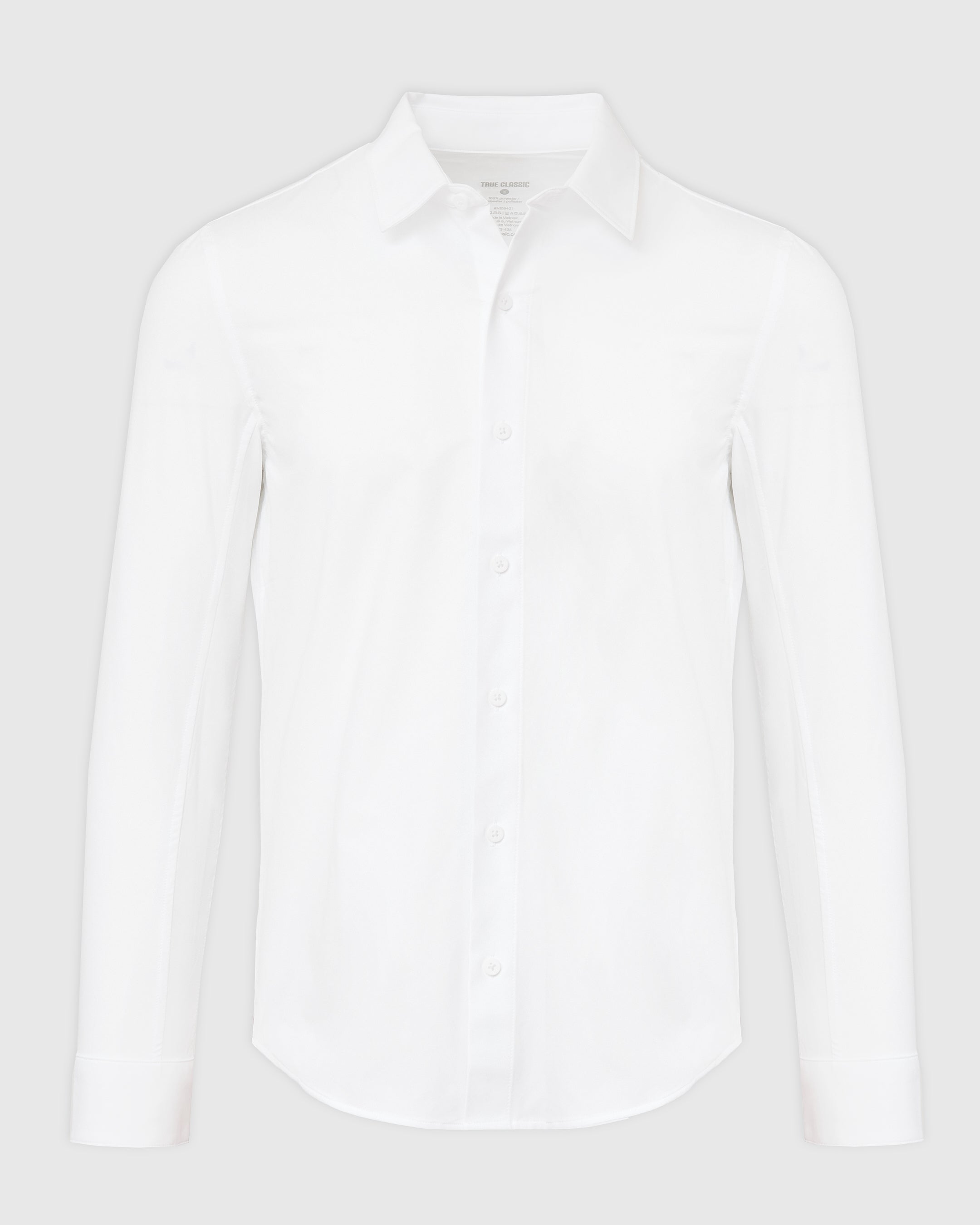White Commuter Long Sleeve Button Up Shirt | White Commuter Long Sleeve ...