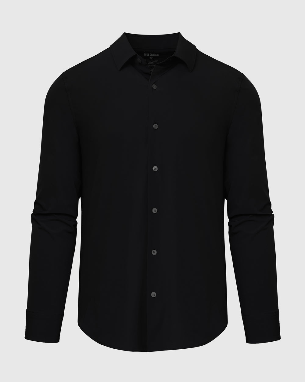 Black Lightweight Dress Shirt