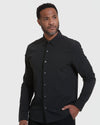 Chemise habillée légère performance noire