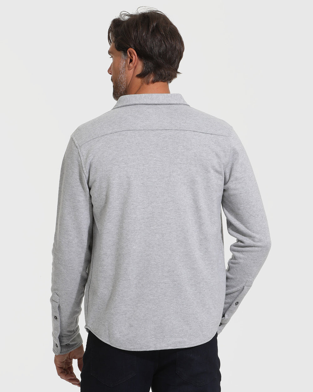 Heather Gray Long Sleeve Sweater Shirt