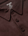 All Java Long Sleeve Premium Pima Polo 3-Pack, close-up of collar and placket.