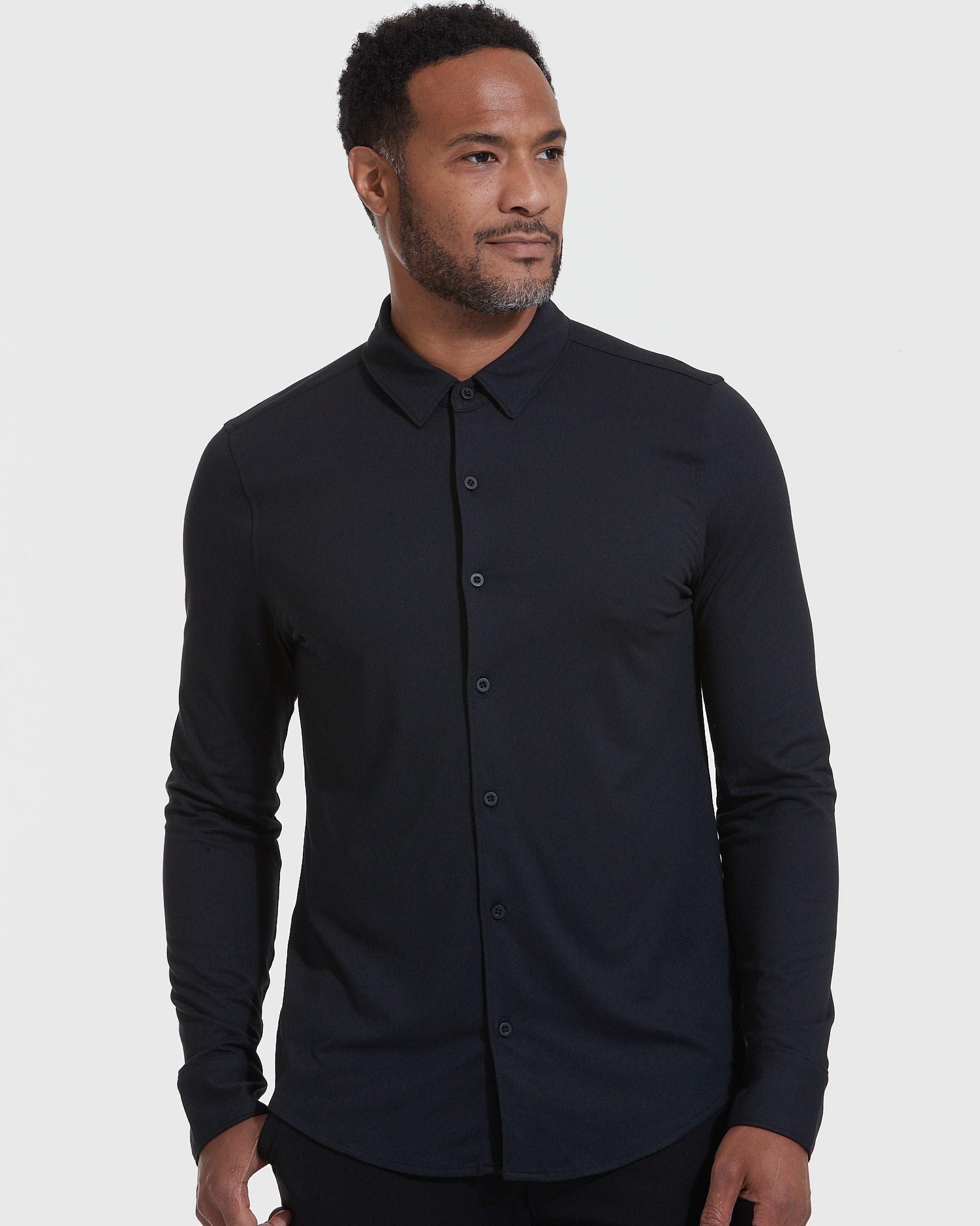 Neutral Do-It-All Comfort Button Up Shirt 3-Pack