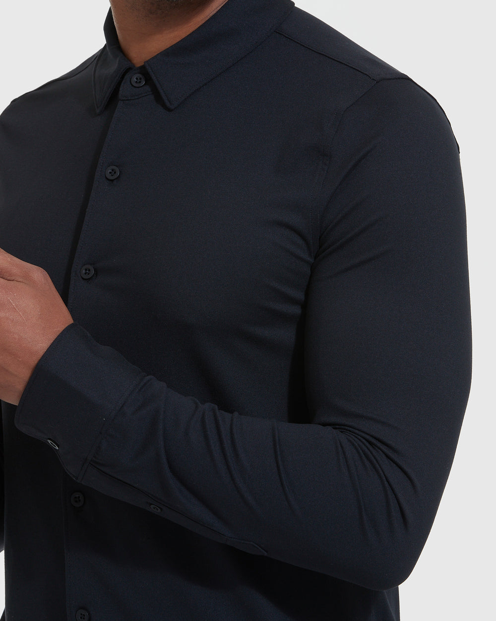 Black Long Sleeve Do-It-All Comfort Shirt
