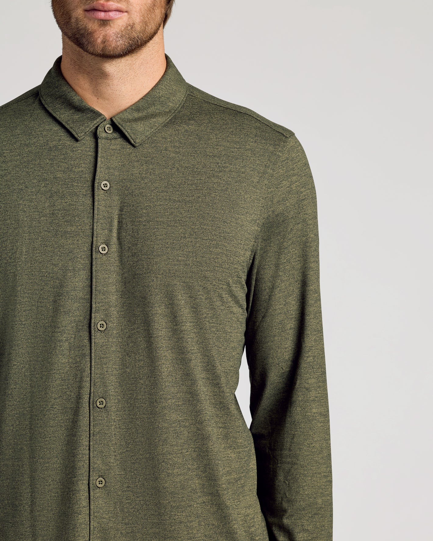 Dark Heather Military Green Long Sleeve Do-It-All Comfort Shirt | Dark Heather Military Green Long Sleeve Do-It-All Comfort Shirt | True Classic Dark Heather Military Green Long Sleeve Do-It-All Comfort Shirt | Dark Heather Military Green Long Sleeve Do-It-All Comfort Shirt | True Classic