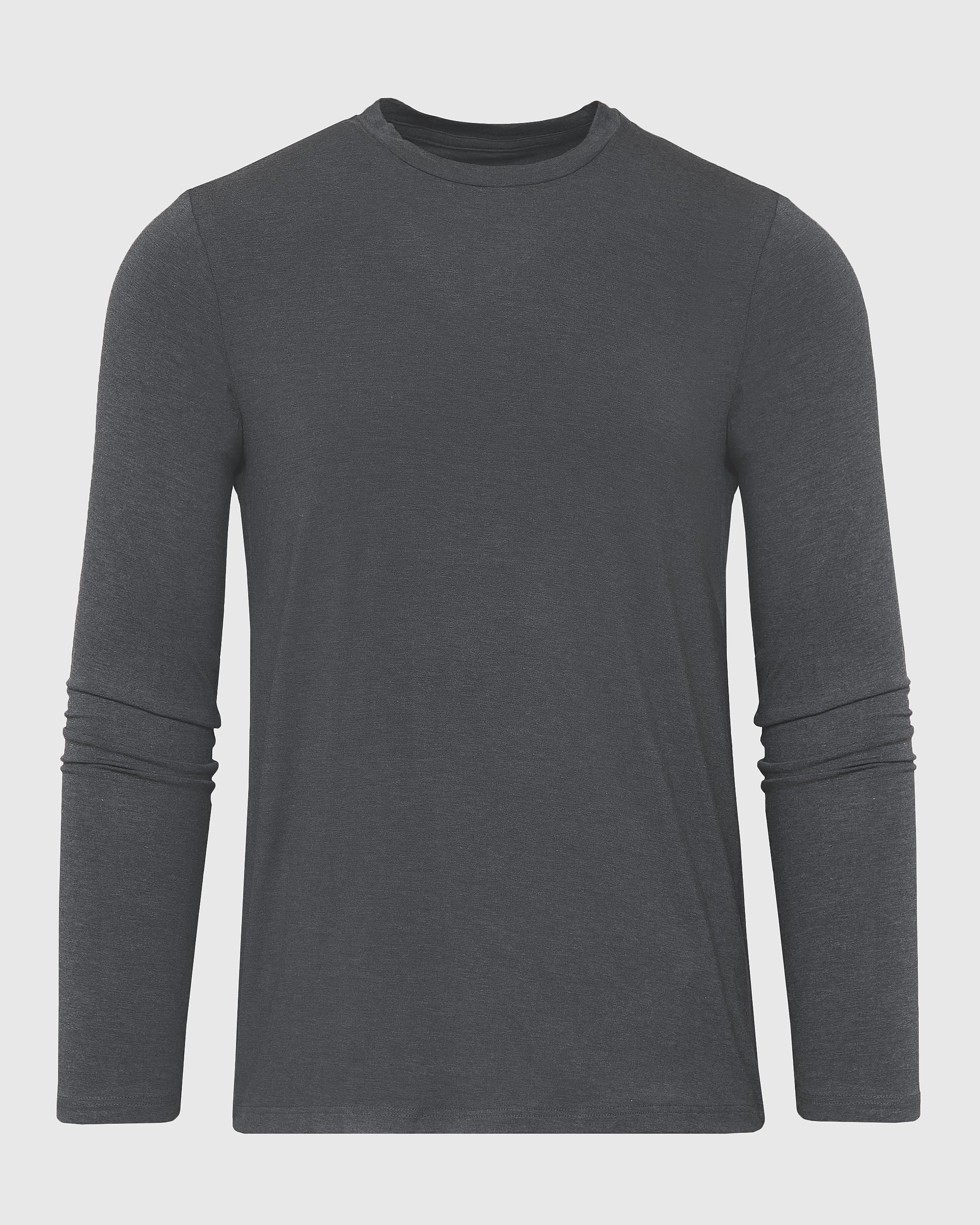 Heather Basic Long Sleeve Lounge Tee