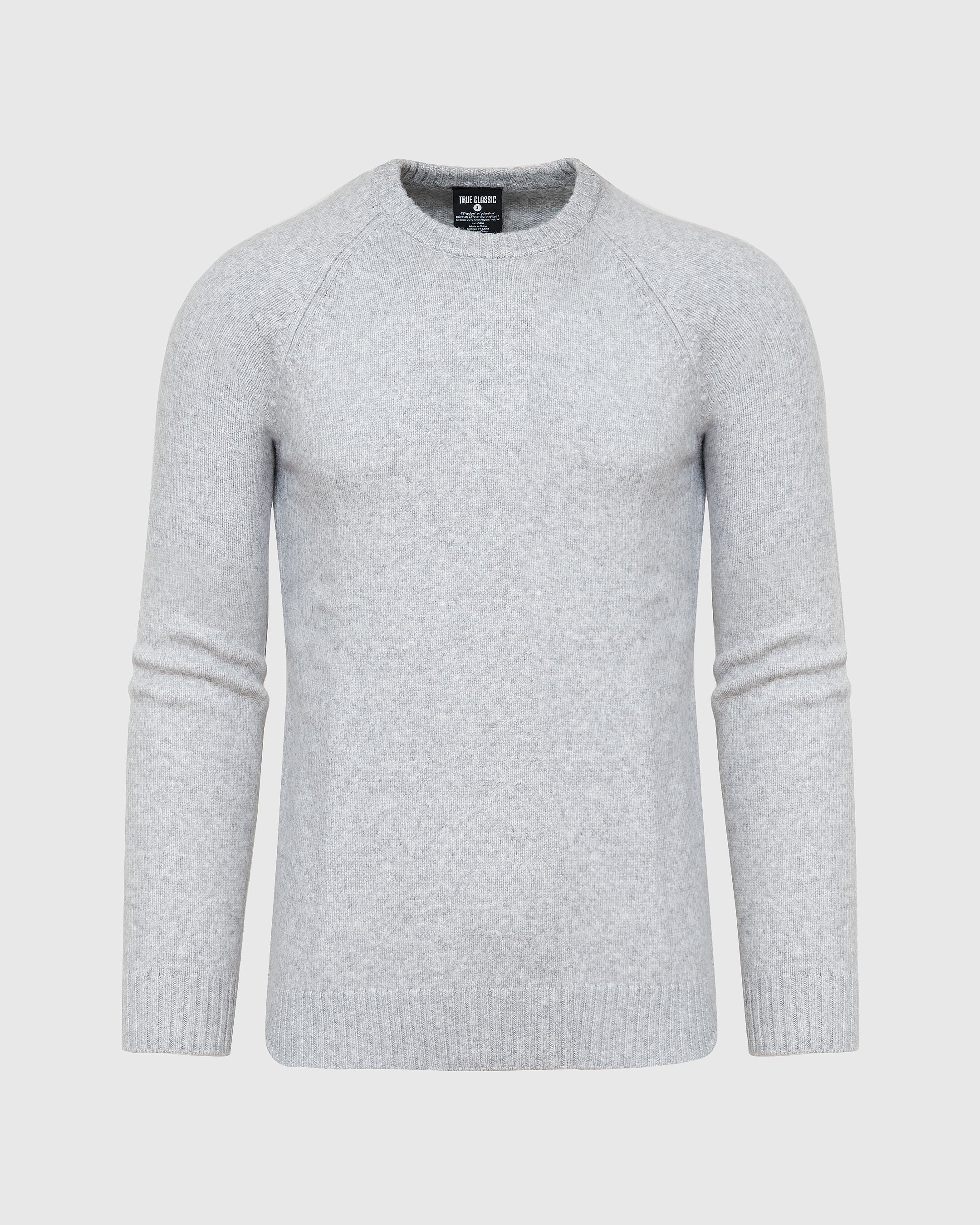 Heather Gray Crew Neck Sweater Heather Gray Crew Neck Sweater True