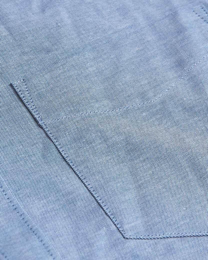 Ora Pocket Shirt in Blue