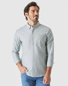 True ClassicMoss Long Sleeve Oxford Shirt