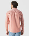 Peach Long Sleeve Oxford Shirt