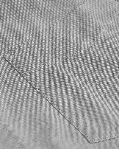 Stretch Oxford Long Sleeve Shirt - Stone