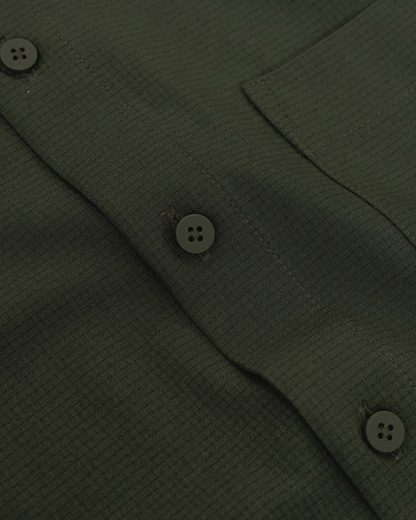 Olive Long Sleeve Ripstop Commuter Shirt