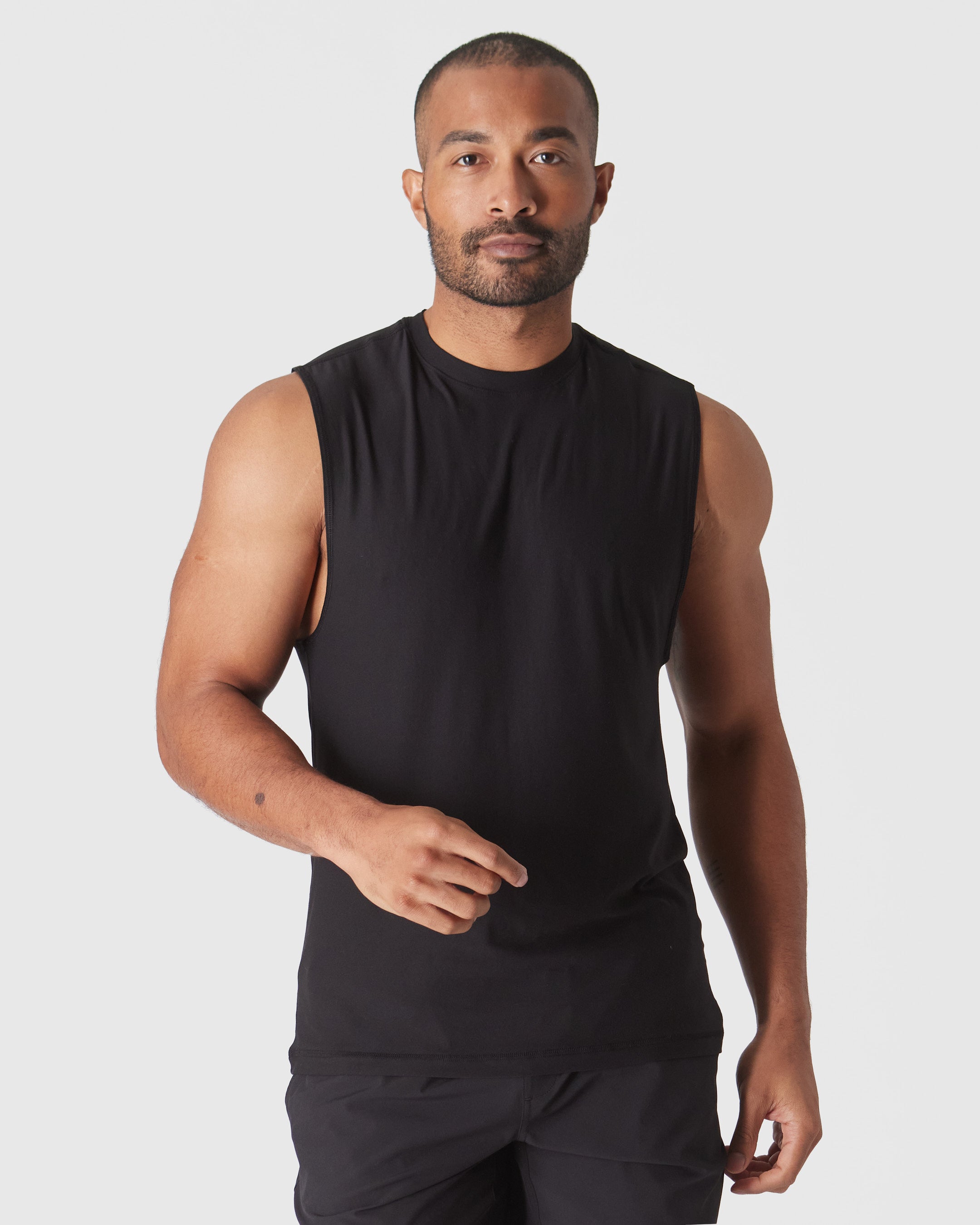 Core Color Active Sleeveless Muscle Tee 3-Pack