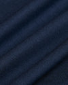 Dark Heather Navy Sleeveless Active Muscle Tee fabric close-up, showcasing weave texture.
