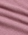 Quartz Rose Sleeveless Active Muscle Tee in soft woven fabric close-up.