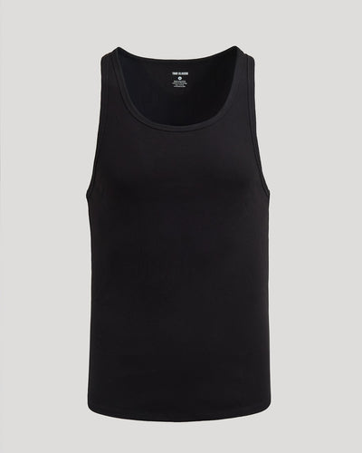 Ribbed Curved Hem Tank