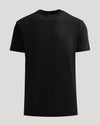 Black Heavyweight Pocket Crew: Plain black T-shirt with chest pocket.