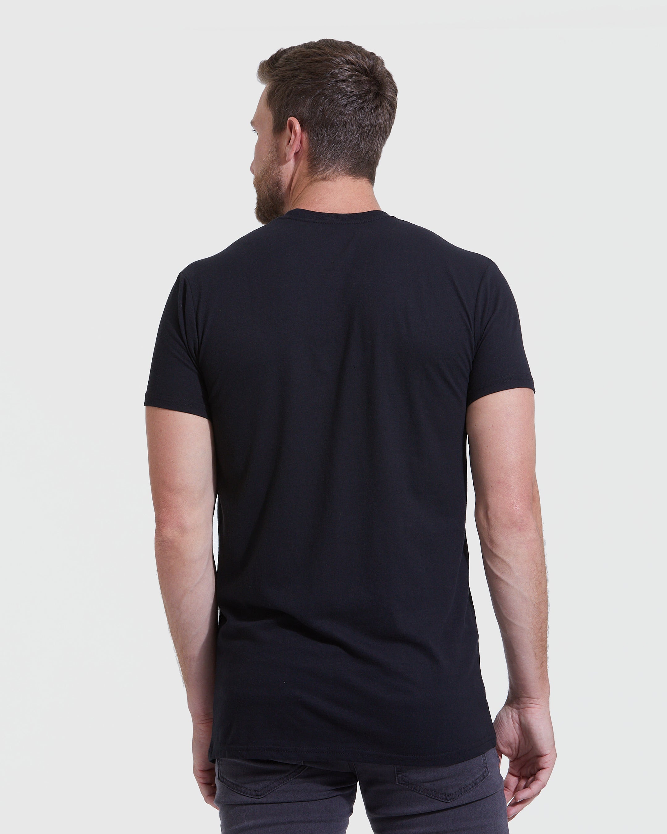 Core Color Tall Straight Hem T-Shirt 6-Pack