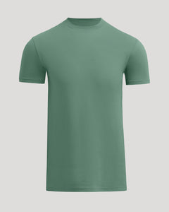 True ClassicNeo Fern Tall Straight Hem Crew Neck T-Shirt
