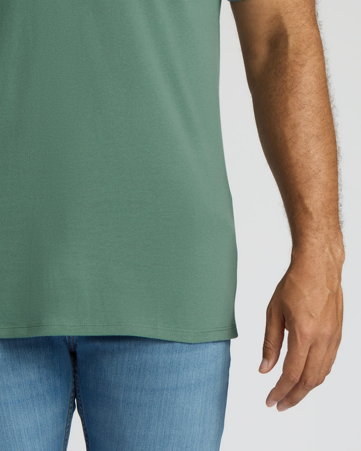 Neo Fern Tall Straight Hem Crew Neck T-Shirt