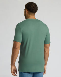 True ClassicNeo Fern Tall Straight Hem Crew Neck T-Shirt