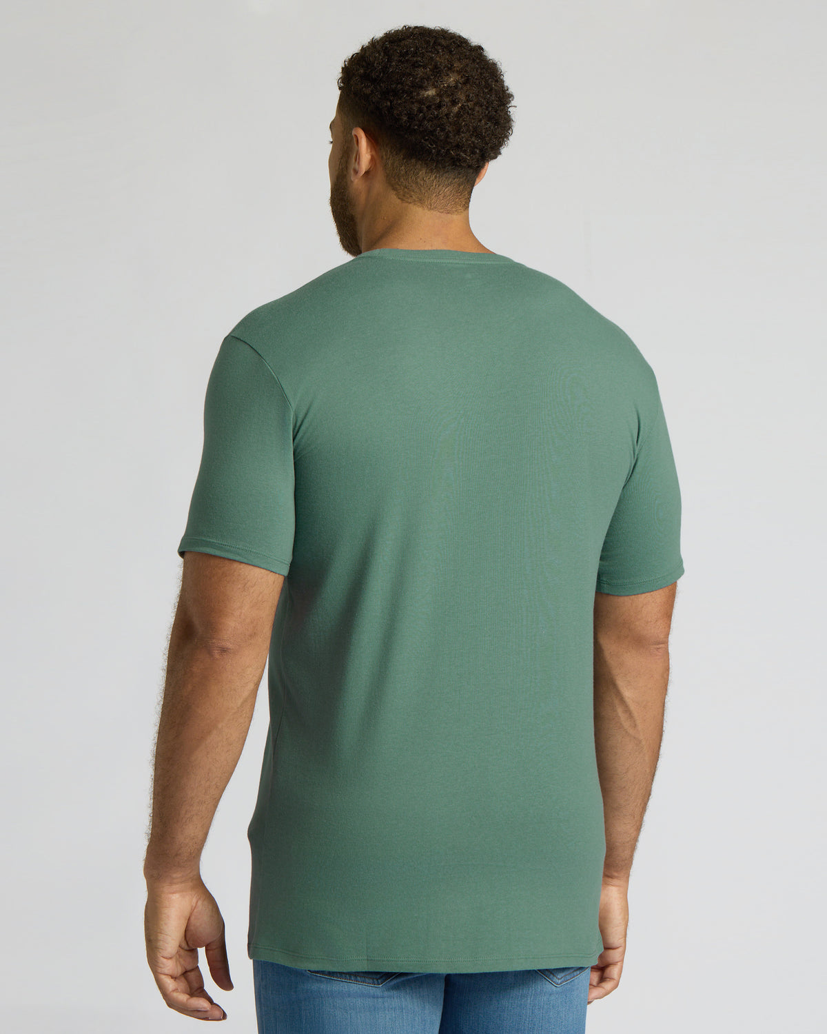 Neo Fern Tall Straight Hem Crew Neck T-Shirt